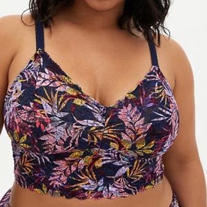 🆕 Floral Lace Bralette 1X 14 16 NWT Torrid